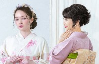 和装の定番！ウィッグを使ったアップスタイル