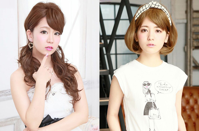 プリシラのハーフウィッグ