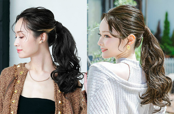 ポニーテールウィッグのタイトル画像